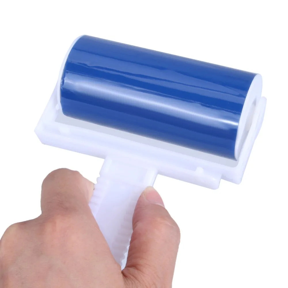 Lint Sticking Roller Washable Roller Dust Cleaner for Clothes Pet Hair Cleaning Household Dust Wiper Cleaning Tools