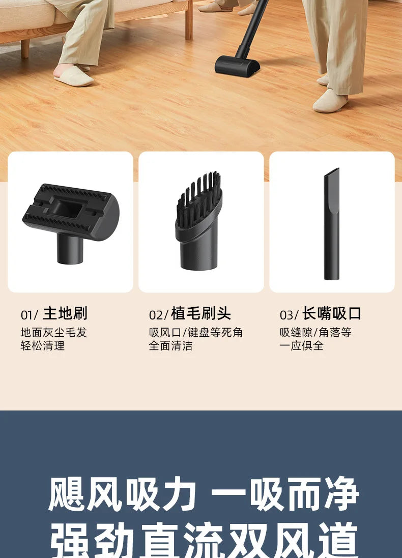 Wireless Handheld Vacuum Cleaner Cordless Handheld Vacuum Chargeable Auto Vacuum for Home & Car & Pet Mini Vacuum Cleaner