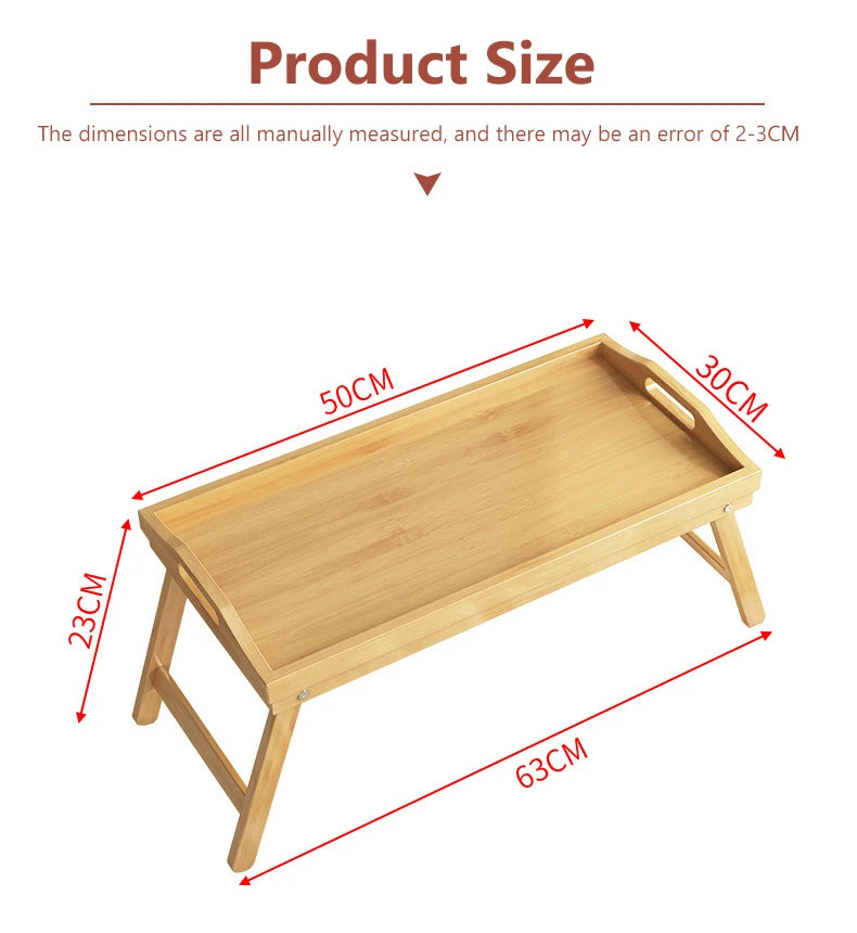 Laptop Table Stand Lap Desk/Stand/Table Adjustable Riser Portable Laptop Cooling Holder desk for bed Wood Bed Tray