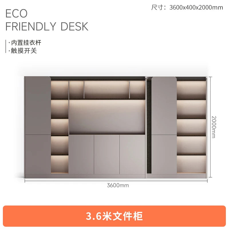 Standing Gaming Office Desk Aesthetic Minimalist Multifunctional Office Desk Nordic Storage Mesa Ordenador Office Furniture