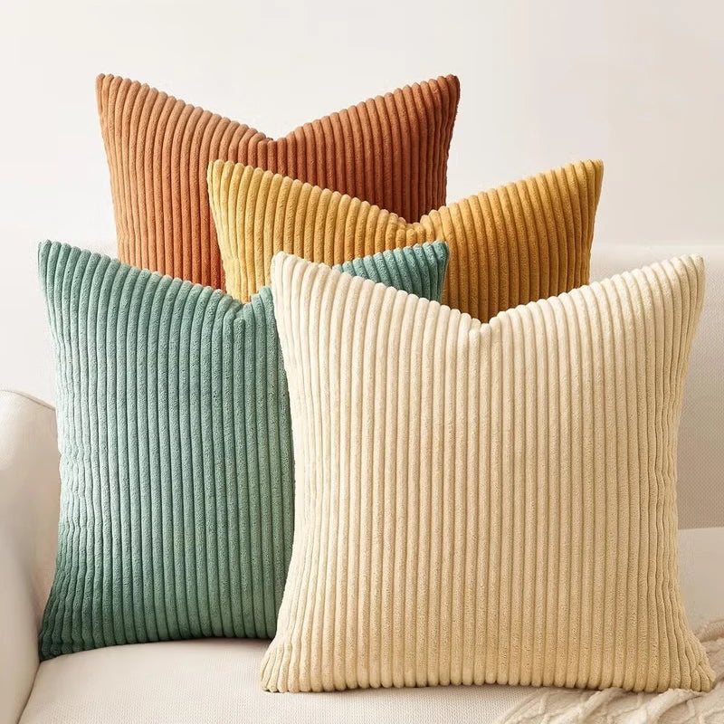 Decorative Throw Pillow Covers Soft Velvet Modern Double-Sided Designs Cushion Cases Boho Farmhouse Fall Pillowcase Home Decor