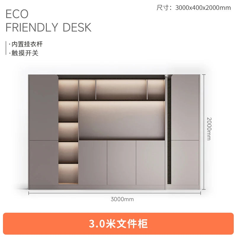 Standing Gaming Office Desk Aesthetic Minimalist Multifunctional Office Desk Nordic Storage Mesa Ordenador Office Furniture