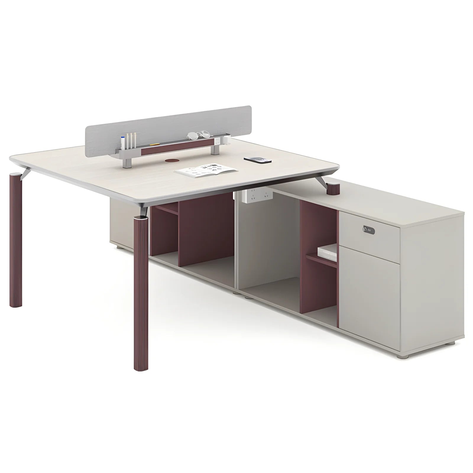 Office Workstation Work Station Modern Executive Furniture  Desks for Room Table Partition Design with Drawers  boss office desk