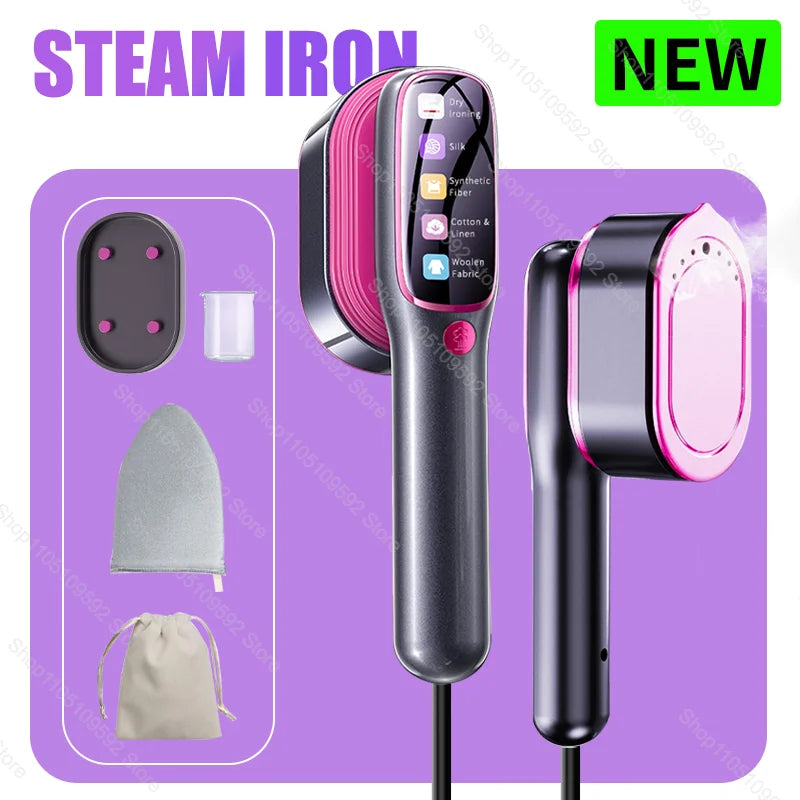 New Clothes Steamer Professional Handheld Garment Steamer Fast Heating Portable Clothes Fabric Vertical steam iron HomeTravel