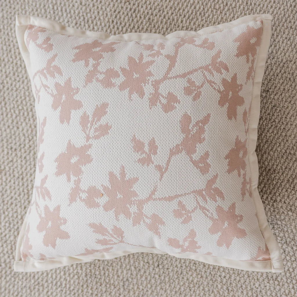 45X45CM French Flower Throw Pillow Cover Modern Nordic Stamping Waist Cushion Cover Decor Home Decorative Pillowcase