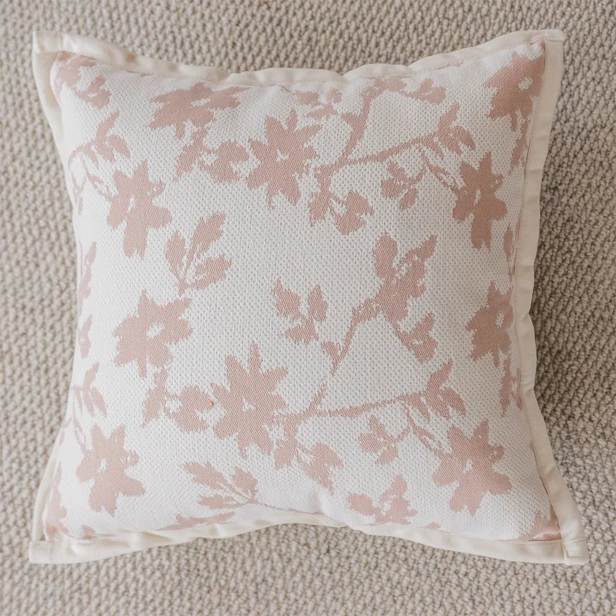 45X45CM French Flower Throw Pillow Cover Modern Nordic Stamping Waist Cushion Cover Decor Home Decorative Pillowcase