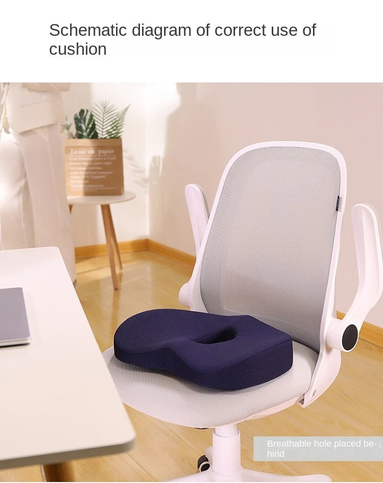 3D memory foam hemorrhoid cushion hip support orthopedic pillow Coccyx office chair cushion car seat wheelchair massage pillow