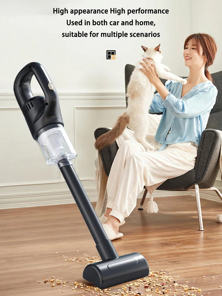 Wireless Handheld Vacuum Cleaner Cordless Handheld Vacuum Chargeable Auto Vacuum for Home & Car & Pet Mini Vacuum Cleaner