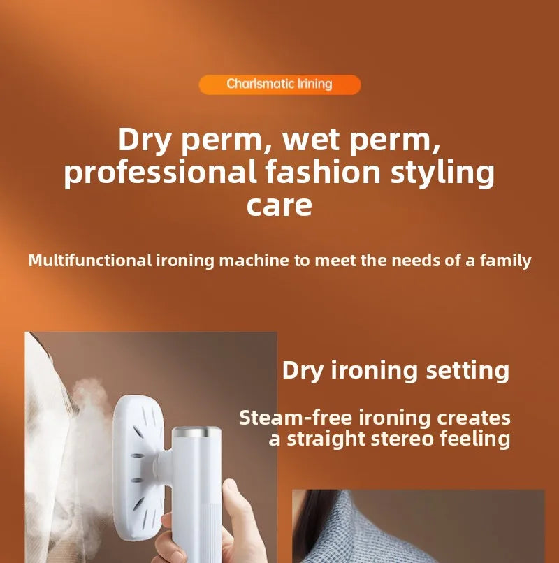 Handheld Steamer Iron USB Portable Mini for Clothes Fast Heating Travel Garment Fabric Press Machine with Handle Home Use