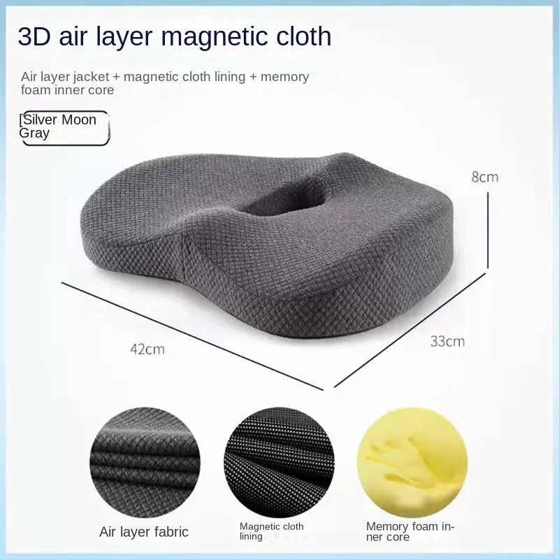 3D memory foam hemorrhoid cushion hip support orthopedic pillow Coccyx office chair cushion car seat wheelchair massage pillow