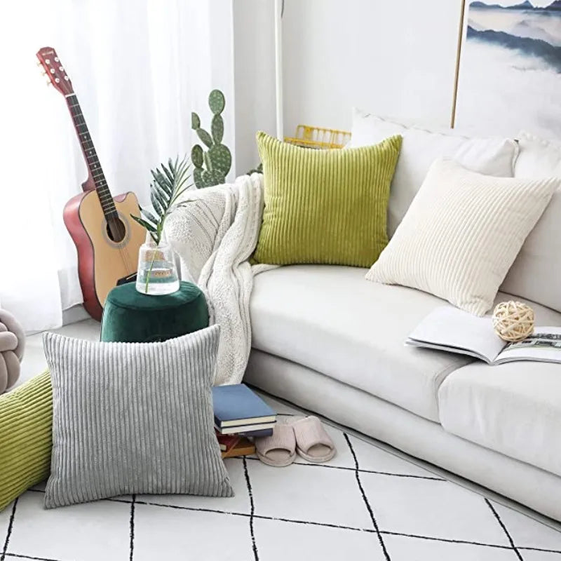 Decorative Throw Pillow Covers Soft Velvet Modern Double-Sided Designs Cushion Cases Boho Farmhouse Fall Pillowcase Home Decor