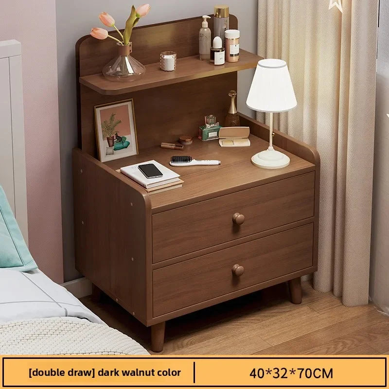 Minimalist Household Goods Bedside Table Wide Small Chest Cabinet Multi-layer Locker With Drawers Small Cabinet