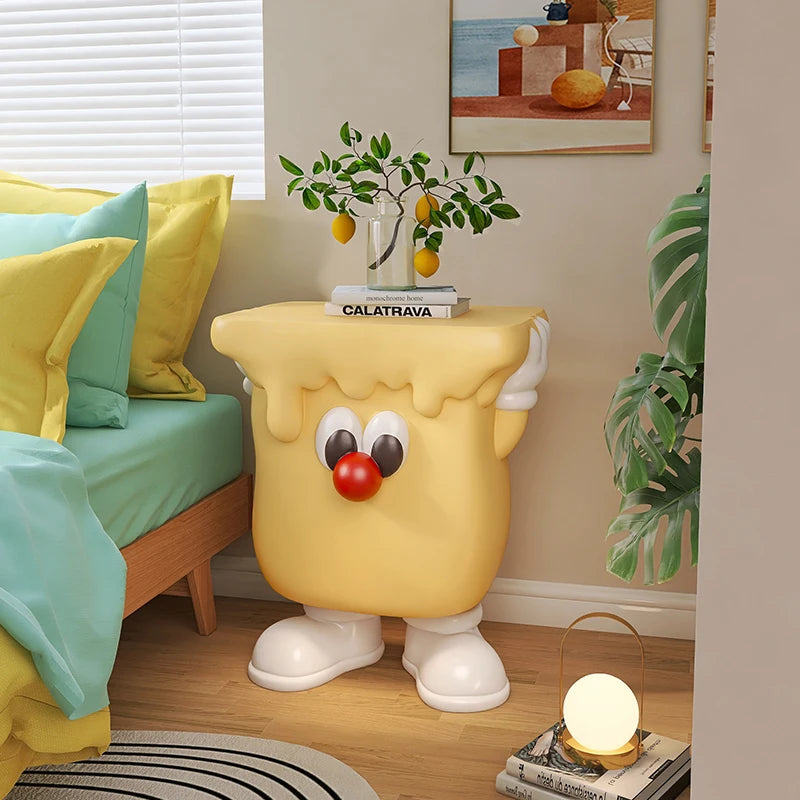 Cute Bedside Cabinet Modern Minimalist Unique Design Night Table For Kids Mesitas De Noche Dormitorio Bedroom Furniture