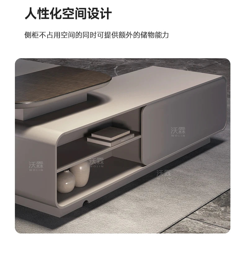 Standing Gaming Office Desk Aesthetic Minimalist Multifunctional Office Desk Nordic Storage Mesa Ordenador Office Furniture