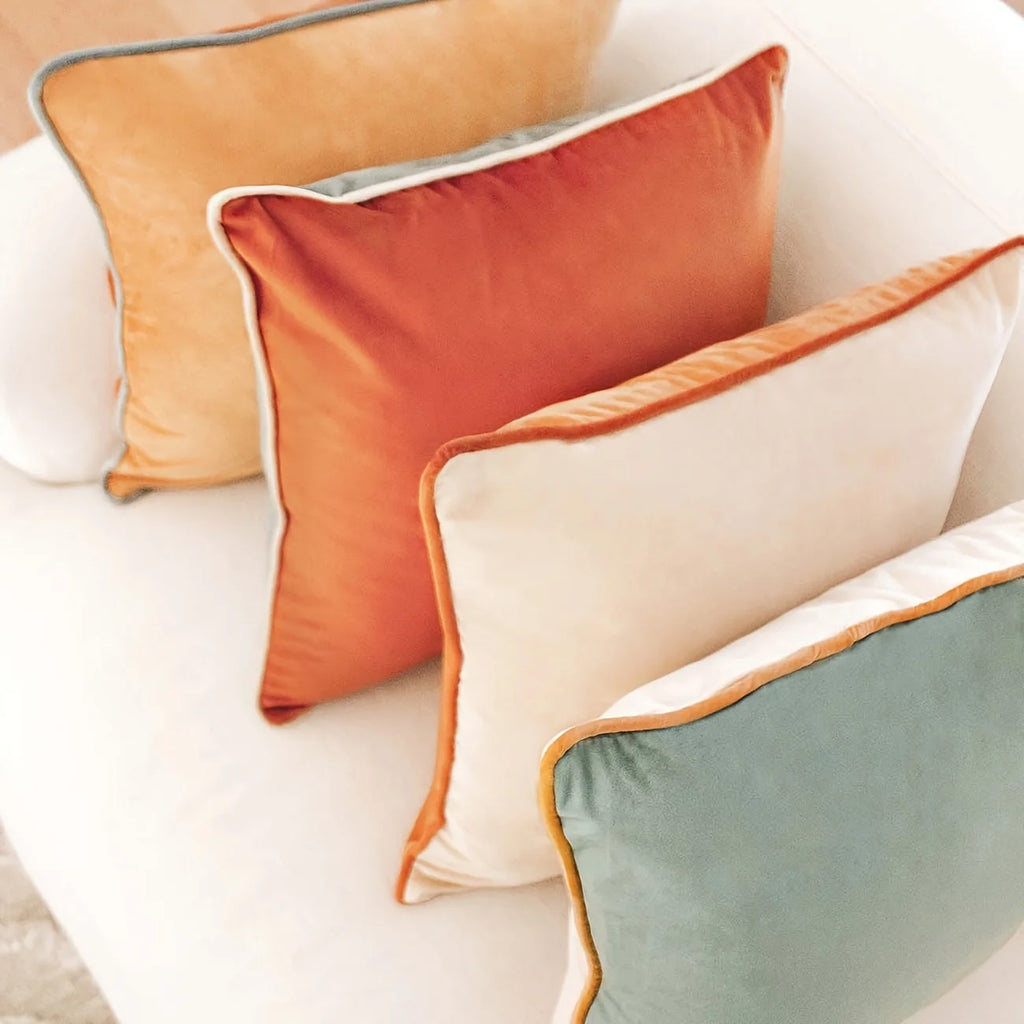 45x45cm Decorative Throw Pillow Cover Cushion Cases Soft Velvet Modern Double Sided Designs For Home Decor Modern Minimalism