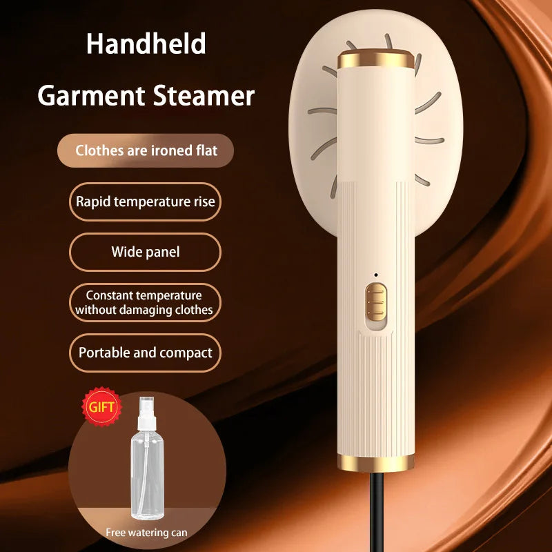 Handheld Steamer Iron USB Portable Mini for Clothes Fast Heating Travel Garment Fabric Press Machine with Handle Home Use