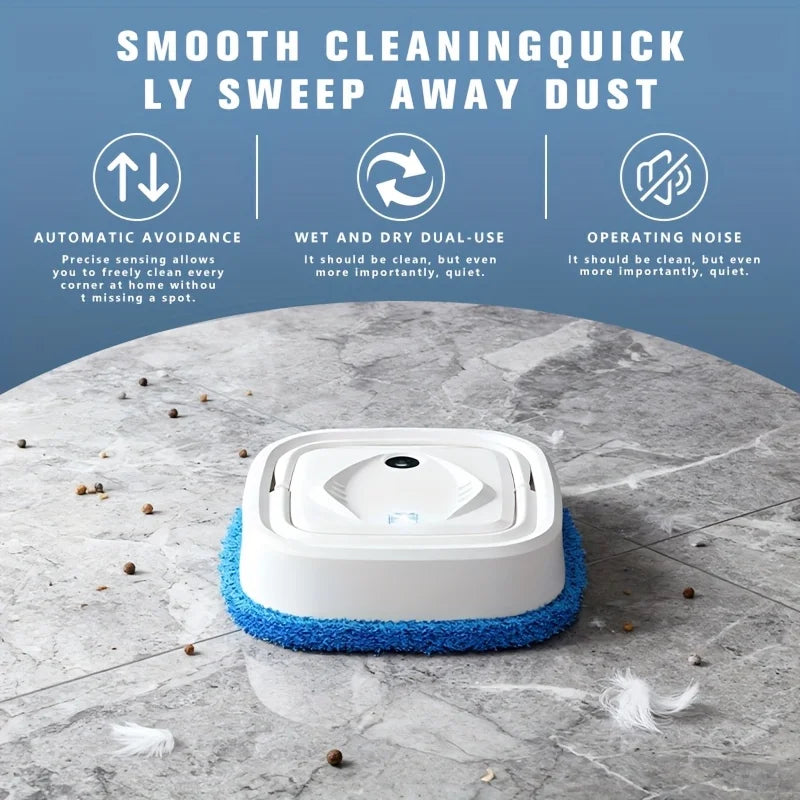 Steam cleaning robot easy to operate direct spray of steam for deep cleaning suitable for pet hair carpets tiles kitchen indoors