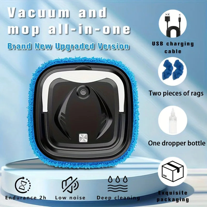 Steam cleaning robot easy to operate direct spray of steam for deep cleaning suitable for pet hair carpets tiles kitchen indoors