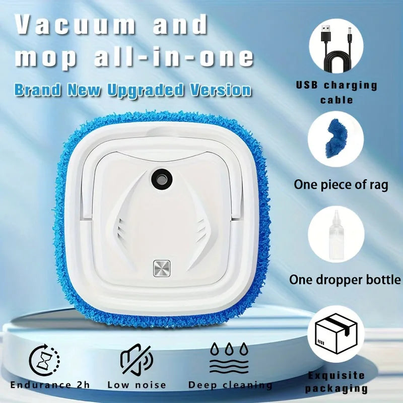 Steam cleaning robot easy to operate direct spray of steam for deep cleaning suitable for pet hair carpets tiles kitchen indoors