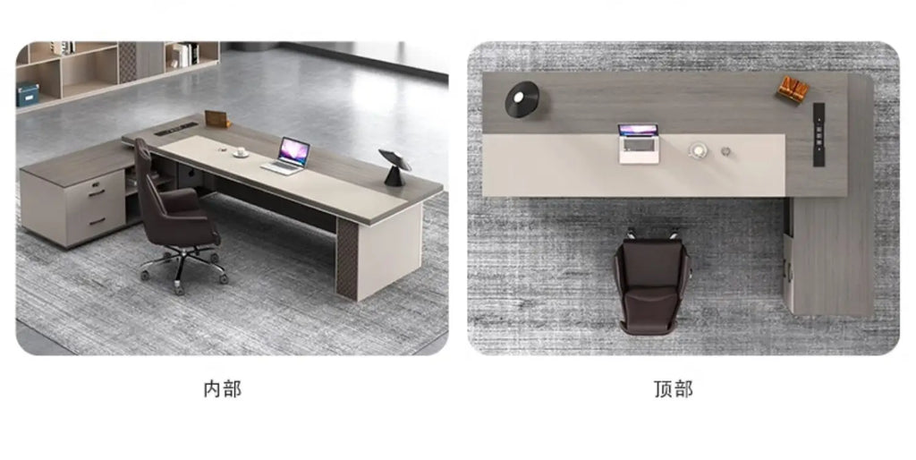 Aesthetic Organizers Office Desk Design Luxury Study Modern Computer Office Desk Minimalist Mesa Ordenador Commercial Furniture