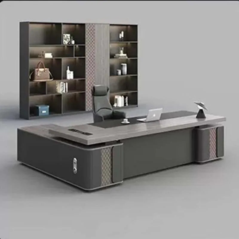 Aesthetic Organizers Office Desk Design Luxury Study Modern Computer Office Desk Minimalist Mesa Ordenador Commercial Furniture