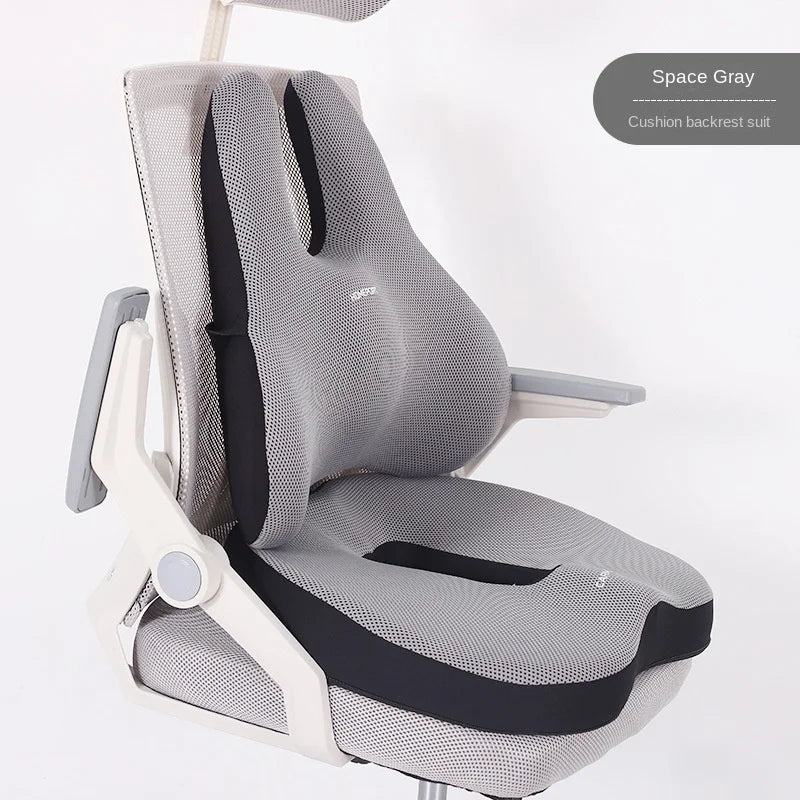 Memory Foam Seat Cushion Orthopedic Pillow Coccyx Office Chair Cushion Support Waist Back Pillow Car Seat Hip Massage Pad Sets