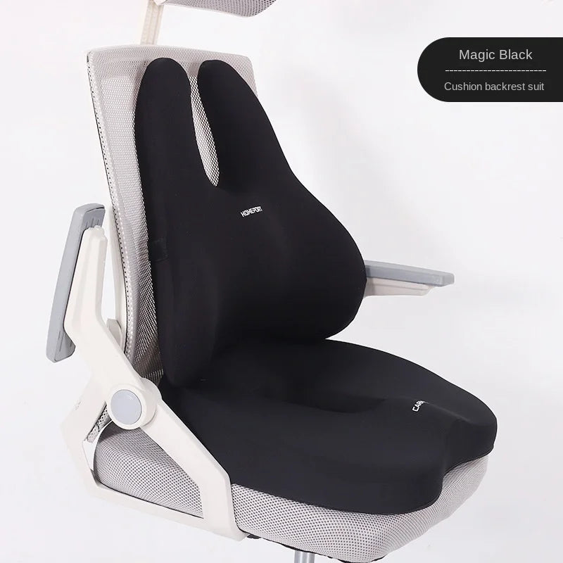 Memory Foam Seat Cushion Orthopedic Pillow Coccyx Office Chair Cushion Support Waist Back Pillow Car Seat Hip Massage Pad Sets