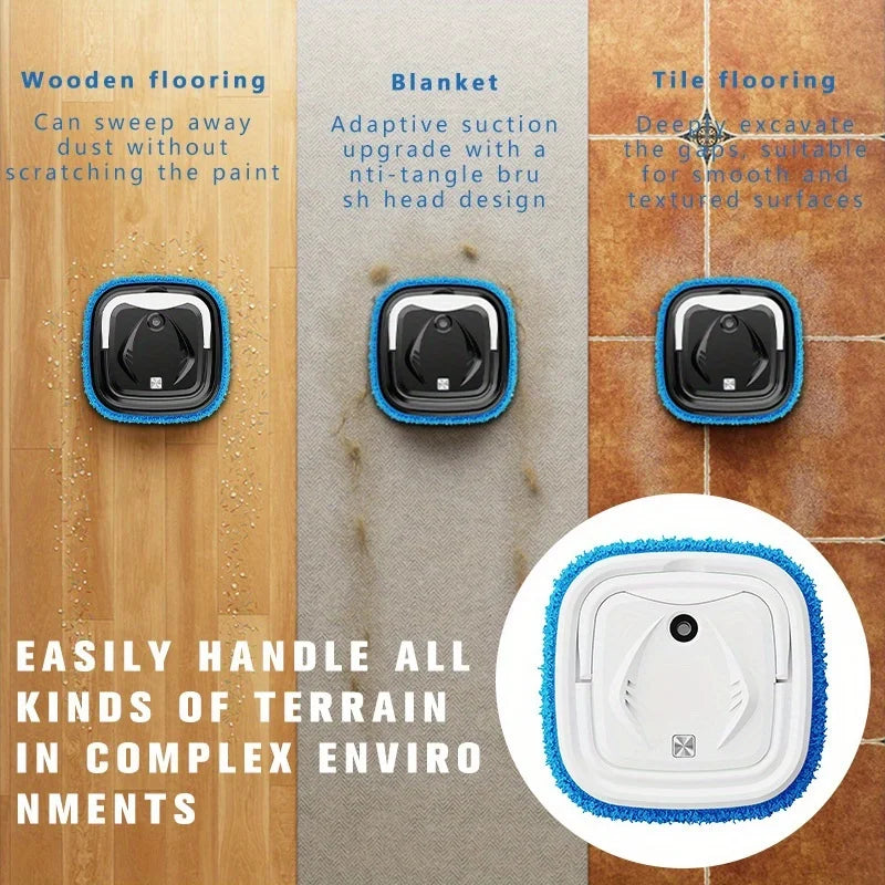 Steam cleaning robot easy to operate direct spray of steam for deep cleaning suitable for pet hair carpets tiles kitchen indoors