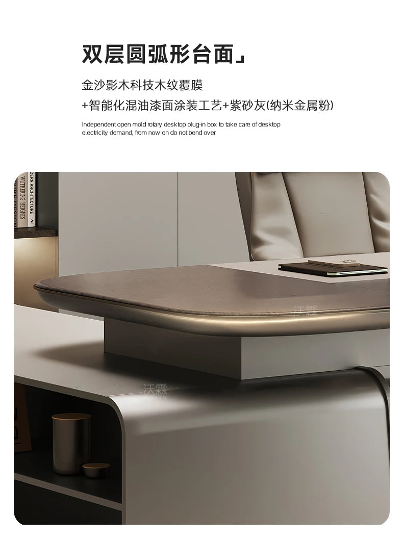 Standing Gaming Office Desk Aesthetic Minimalist Multifunctional Office Desk Nordic Storage Mesa Ordenador Office Furniture