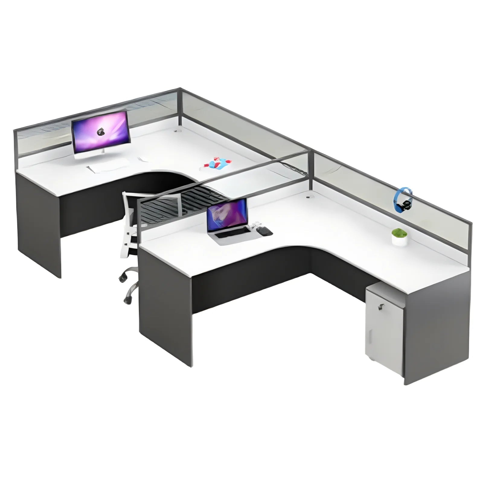Office Workstation Work Station Modern Executive Furniture  Desks for Room Table Partition Design with Drawers  boss office desk