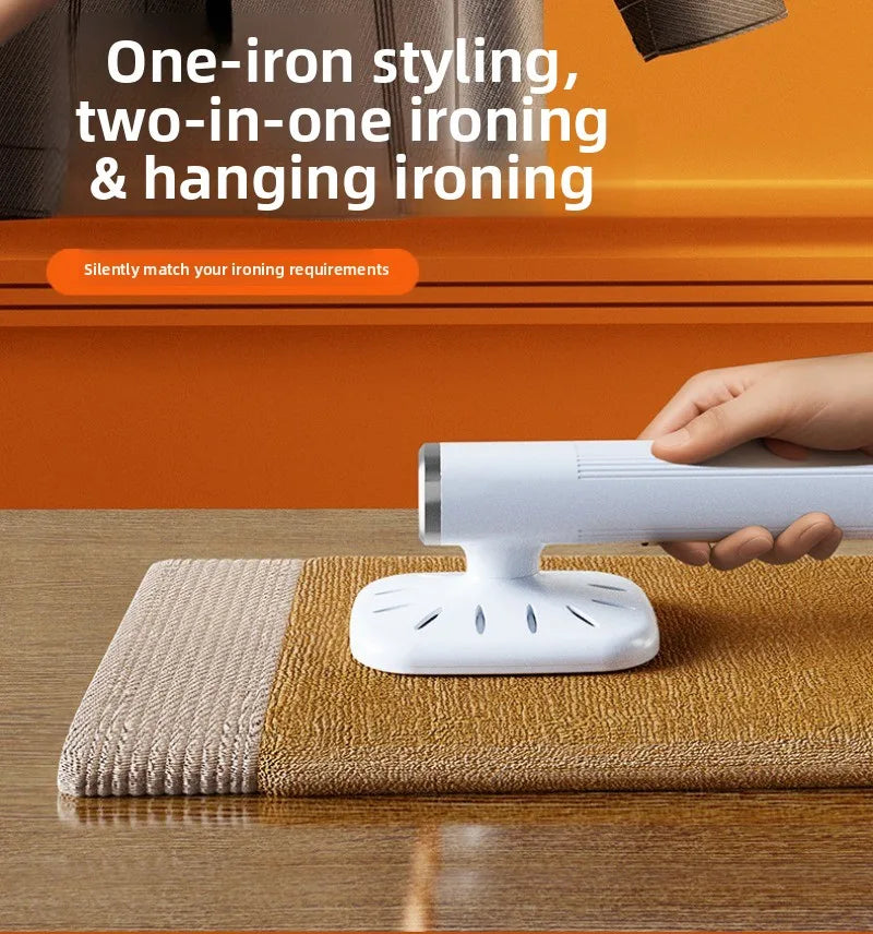 Handheld Steamer Iron USB Portable Mini for Clothes Fast Heating Travel Garment Fabric Press Machine with Handle Home Use