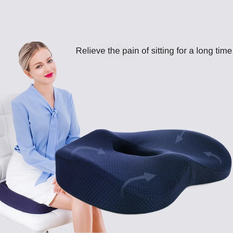3D memory foam hemorrhoid cushion hip support orthopedic pillow Coccyx office chair cushion car seat wheelchair massage pillow