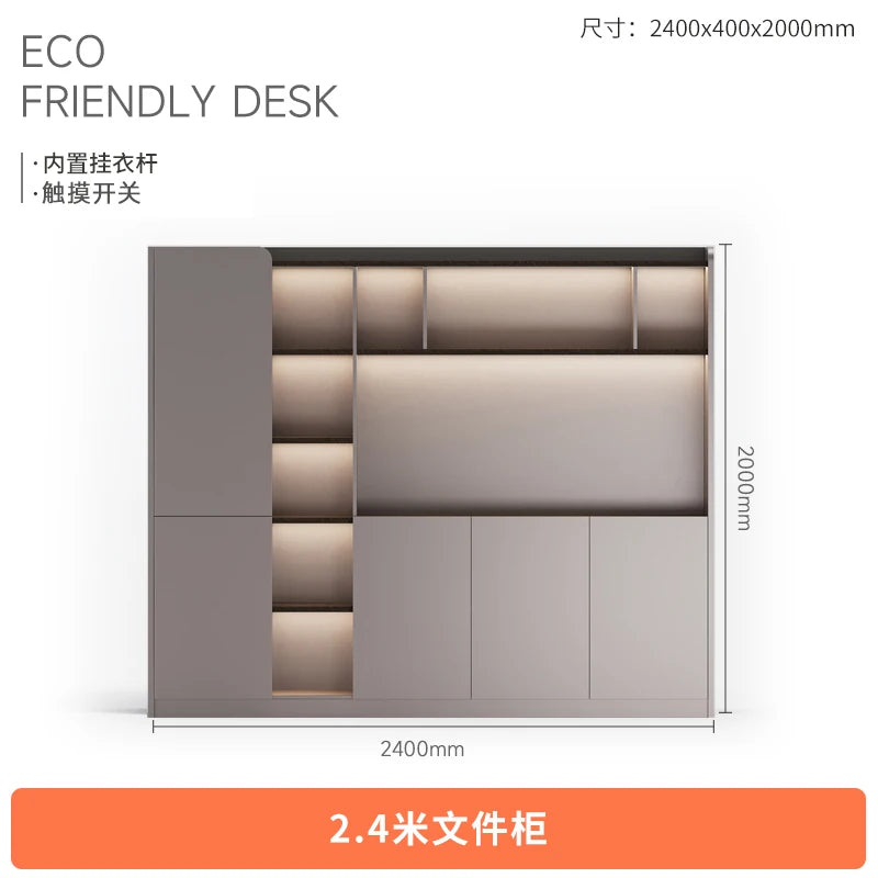 Standing Gaming Office Desk Aesthetic Minimalist Multifunctional Office Desk Nordic Storage Mesa Ordenador Office Furniture