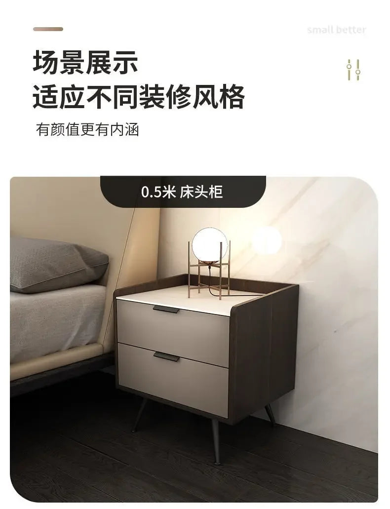 Modern Bedside Cabinet Night Tables Bedroom Bedside Table Storage Bed Side Table Chevet Nightstand Stand Bedsides Room Home