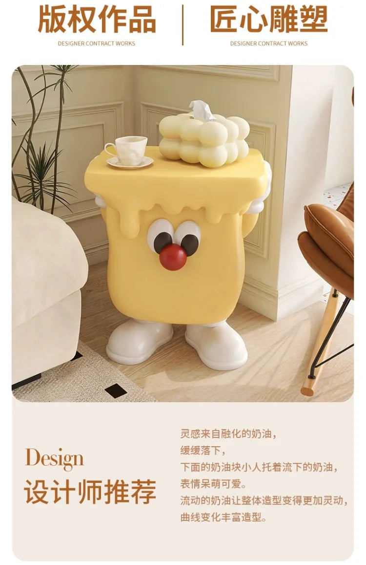 Cute Bedside Cabinet Modern Minimalist Unique Design Night Table For Kids Mesitas De Noche Dormitorio Bedroom Furniture