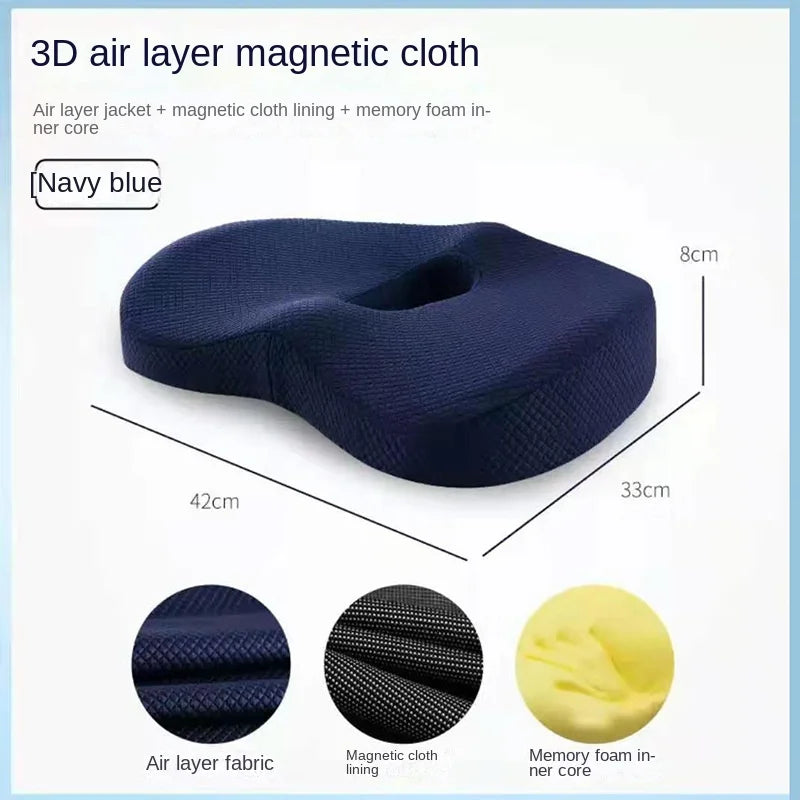 3D memory foam hemorrhoid cushion hip support orthopedic pillow Coccyx office chair cushion car seat wheelchair massage pillow