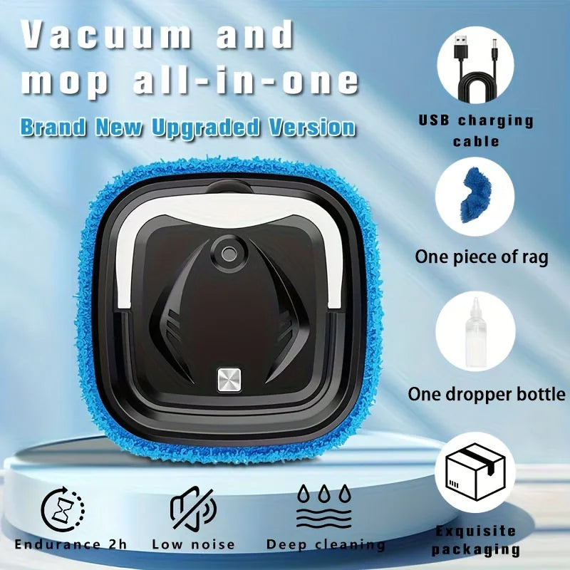 Steam cleaning robot easy to operate direct spray of steam for deep cleaning suitable for pet hair carpets tiles kitchen indoors