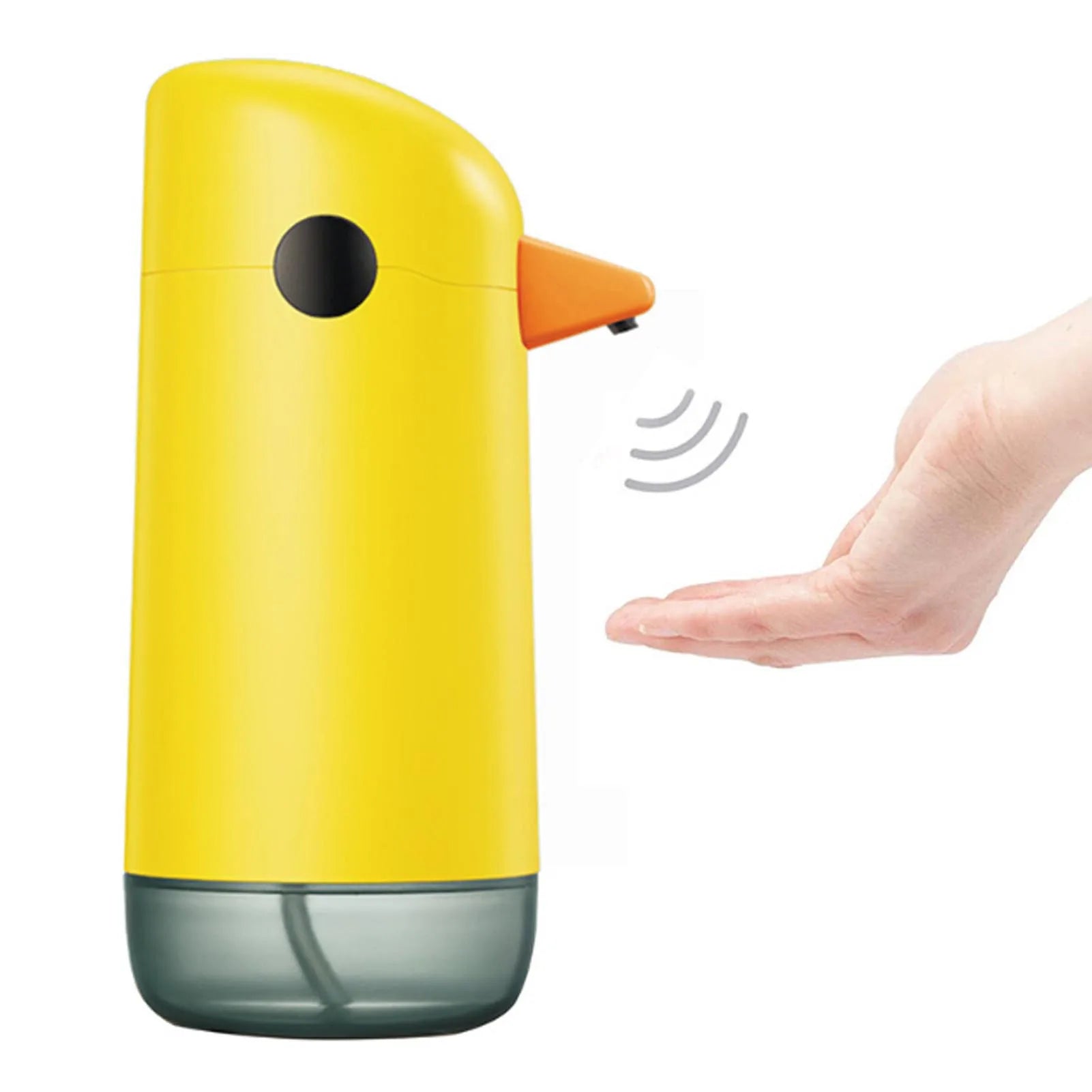 Automatic Soap Dispenser Automatic Soap Dispenser Yellow Duck Cute Touchless Soap Dispenser Visual Liquid Level Battery Powered