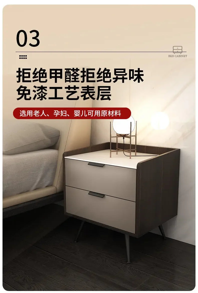 Modern Bedside Cabinet Night Tables Bedroom Bedside Table Storage Bed Side Table Chevet Nightstand Stand Bedsides Room Home