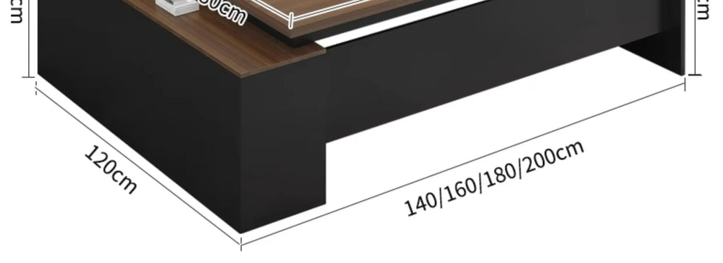 Standing Aesthetic Office Desk Design Large Organizers Modern Fashion Office Desk Interior Mesas Escritorio Room Furnitures