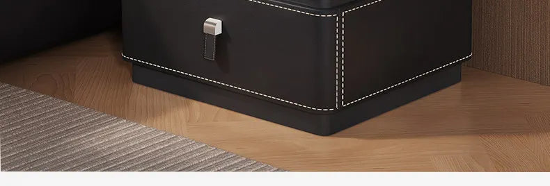 Drawers Mid Century Modern Bedside Table Bedroom Cabinets Low Organizer Space Saving Bedside Table Small Muebles Home Furniture