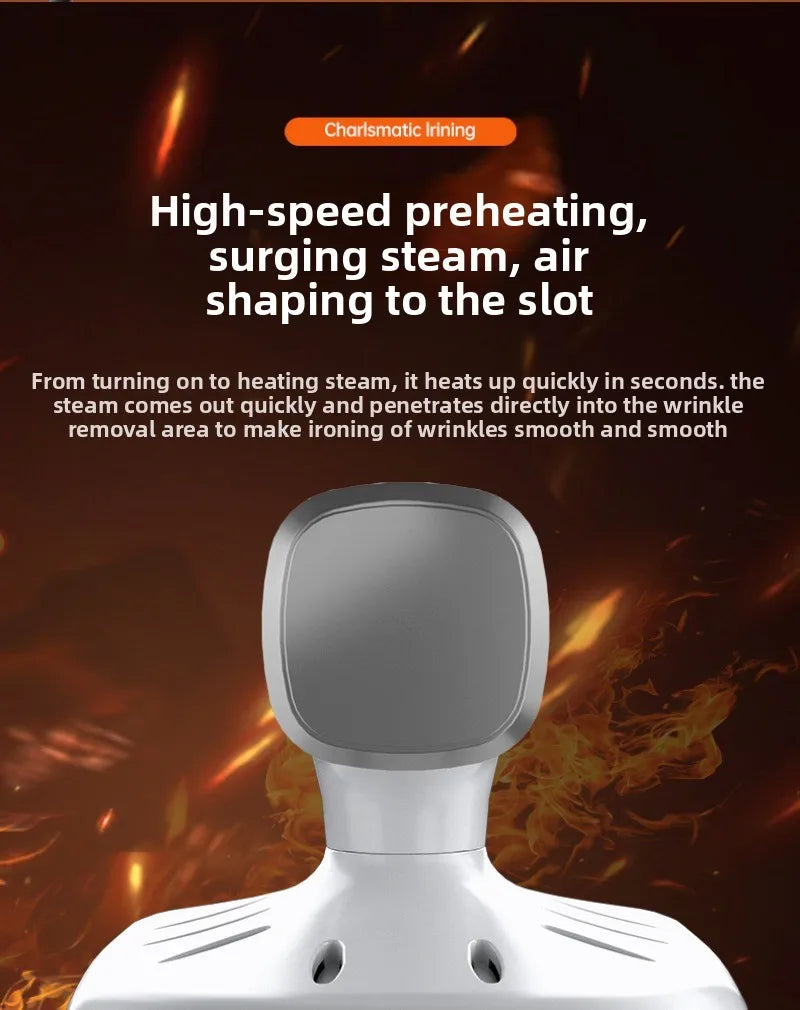 Handheld Steamer Iron USB Portable Mini for Clothes Fast Heating Travel Garment Fabric Press Machine with Handle Home Use