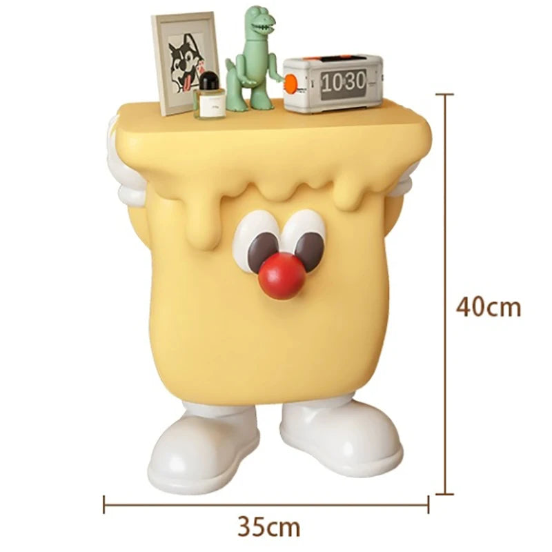 Cute Bedside Cabinet Modern Minimalist Unique Design Night Table For Kids Mesitas De Noche Dormitorio Bedroom Furniture