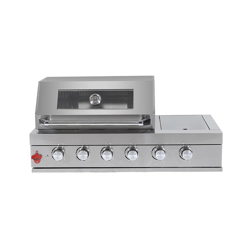 Summer Hot Sales Kitchen Outdoor Furniture Built in Small Outdoor Kitchen Cabinets Set with BBQ Grill and Fridge