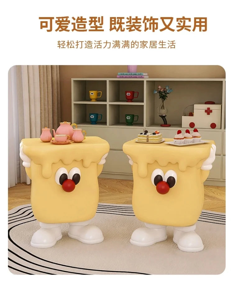 Cute Bedside Cabinet Modern Minimalist Unique Design Night Table For Kids Mesitas De Noche Dormitorio Bedroom Furniture