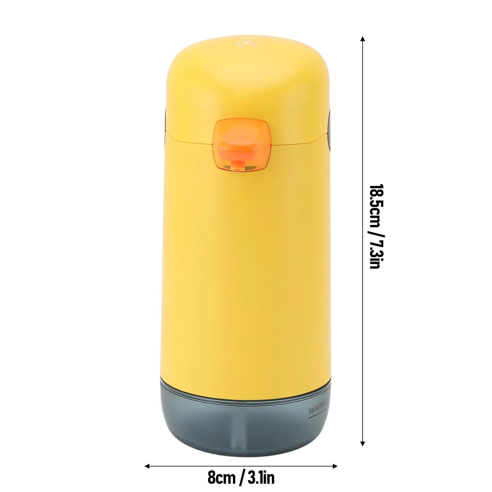 Automatic Soap Dispenser Automatic Soap Dispenser Yellow Duck Cute Touchless Soap Dispenser Visual Liquid Level Battery Powered