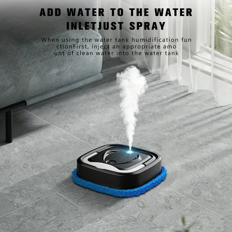 Steam cleaning robot easy to operate direct spray of steam for deep cleaning suitable for pet hair carpets tiles kitchen indoors