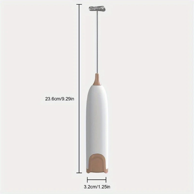 Electric Coffee Frother, Electric Mini Milk Frother, Milk Wreath, Milk Frother, Milk Cap, Household Milk Frother