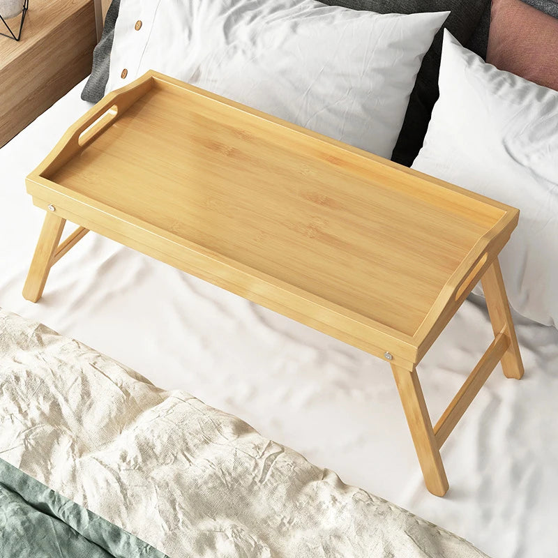 Laptop Table Stand Lap Desk/Stand/Table Adjustable Riser Portable Laptop Cooling Holder desk for bed Wood Bed Tray