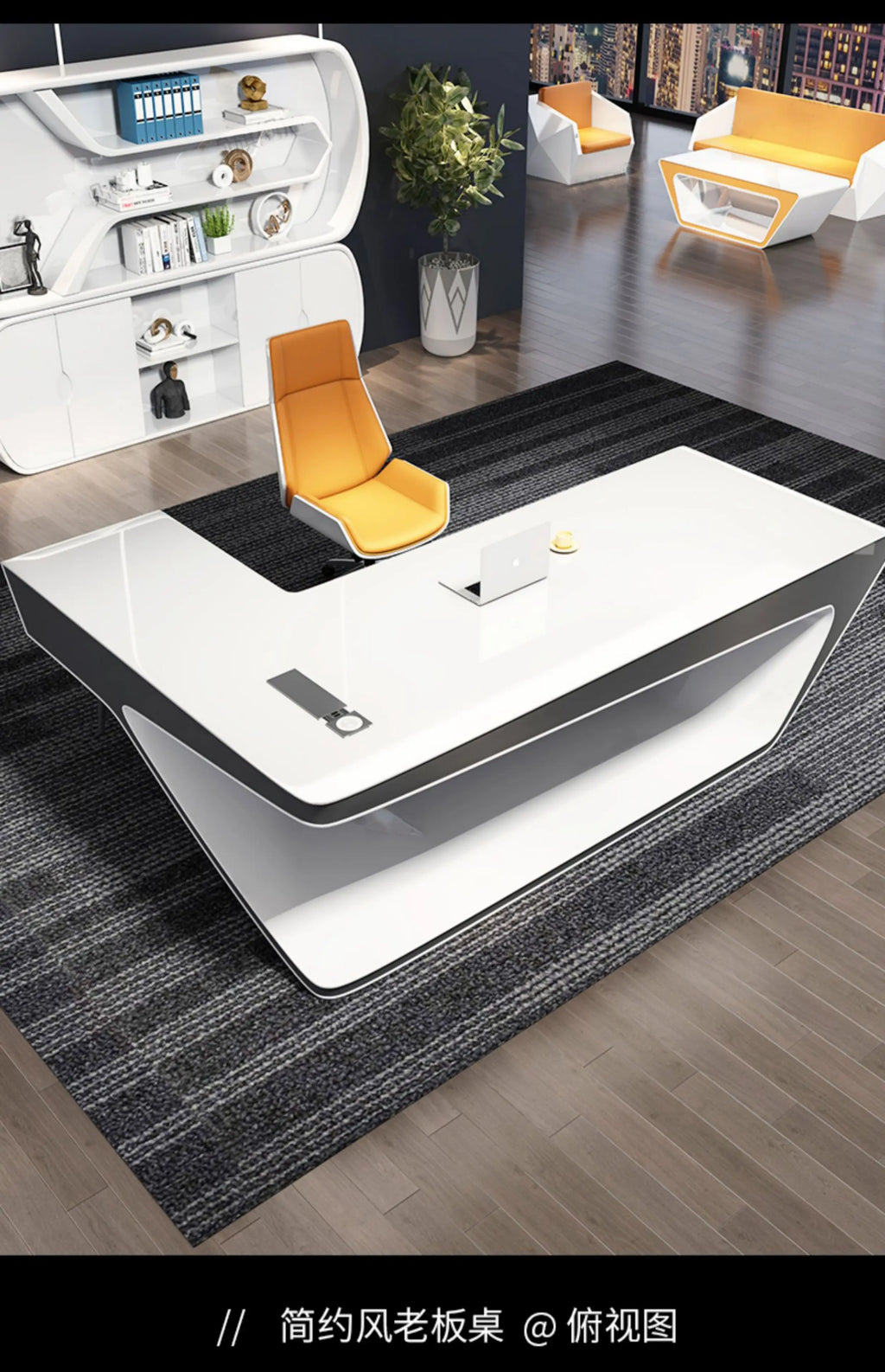 Organizers Modern Office Desk Executive Executive Design Office Desk Computer Organizers Escritorio Oficina Office Furniture